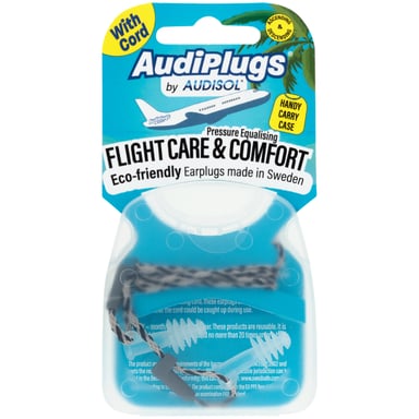 Audiplugs Flight Care & Comfort Ear Plugs 1 pair