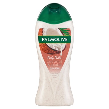 Palmolive Shower Gel Body Scrub Coconut Butter 400ml