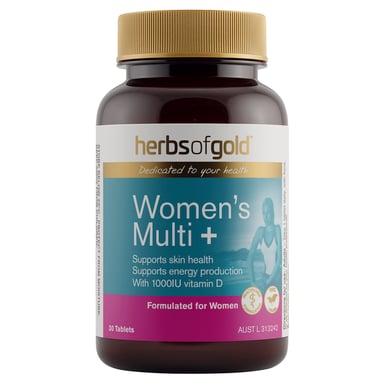 Herbs of Gold Women's Multi Plus Grapeseed 30 tablets