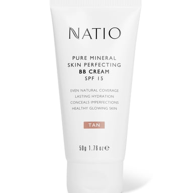 Natio Pure Mineral Skin Perfecting BB Cream Tan 50g