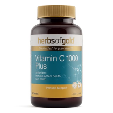 Herbs of Gold Vitamin C 1000 Plus - 60 tablets