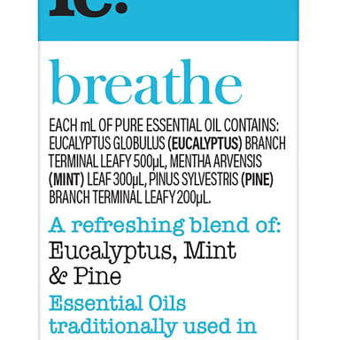 In Essence Breathe Pure Essential Oil Blend 10ml