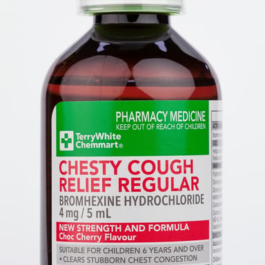 TerryWhite Chemmart Chesty Cough Relief Regular 200ml
