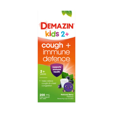 Demazin Kids Cough + Immune Defence Syrup 200ml