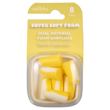 Otifleks Super Soft Foam Earplugs 8 pack