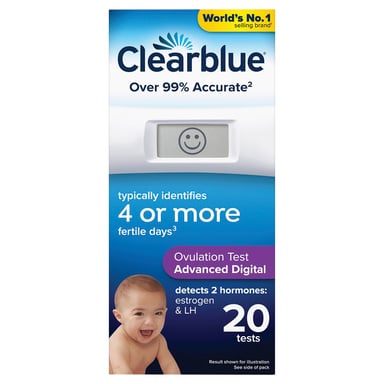 Clearblue Digital Ovulation Test Kit 20 pack