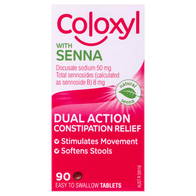 Coloxyl & Senna 90 tablets