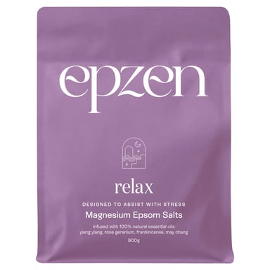 EpZen Magnesium Bath Crystals Relax 900g