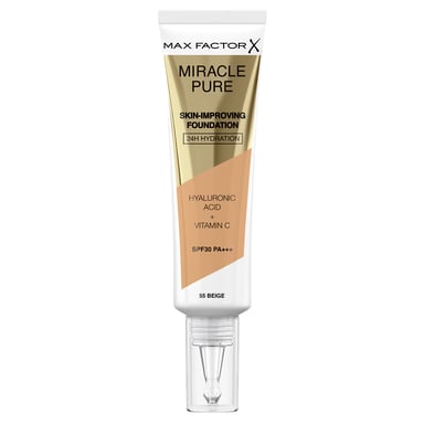 Max Factor Miracle Pure Foundation 055 Beige 1 each