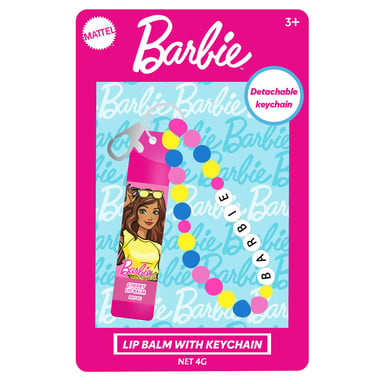 Barbie Lip Balm With Keycharm 1 each