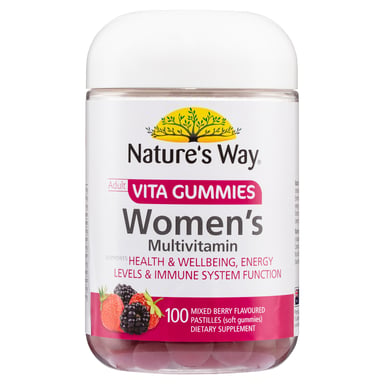 Nature's Way Women's Multi-vitamin Vita Gummies 100 pastilles