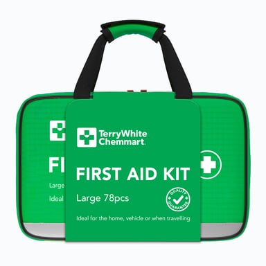TerryWhite Chemmart First Aid Kit 78 piece