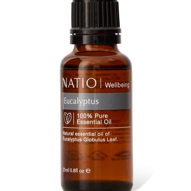 Natio Wellbeing Pure Essential Oil - Eucalyptus 25ml