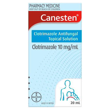 Canesten Anti-Fungal Topical Solution Broad Spectrum 1% - 20ml