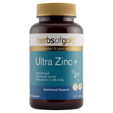 Herbs of Gold Ultra Zinc+ 60 capsules