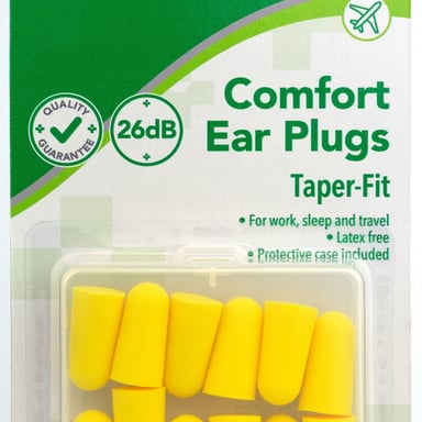 TerryWhite Chemmart Taper-Fit Comfort Ear Plugs 6 pairs