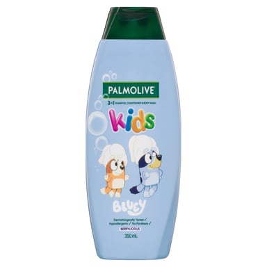 Palmolive 3in1 Bluey Kids Shampoo Conditioner Bodywash 350ml