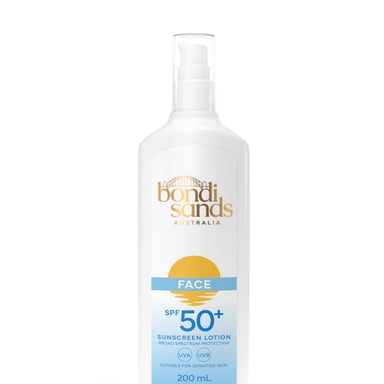 Bondi Sands Fragrance Free SPF50+ Face Sunscreen Lotion 200ml