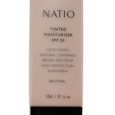 Natio Tinted Moisturiser SPF20 Neutral 50ml