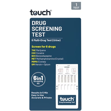 TouchBio 6 Multi-Drug Test (Urine) 1 pack
