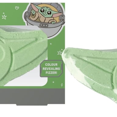 Star Wars The Mandalorian Grogu Colour Changing Bath Fizzer 110g
