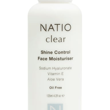 Natio Clear Shine Control Face Moisturiser 125ml