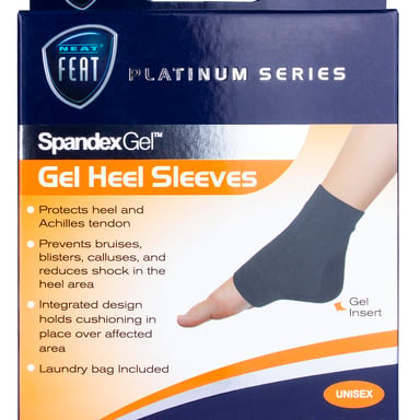 Neat Feat Spandex Heel Sleeve Medium 1 pair