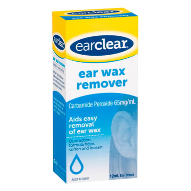 Ear Clear Ear Wax Remover Drops 12ml