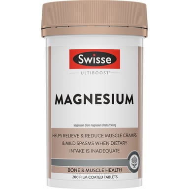 Swisse Ultiboost Magnesium 200 tablets