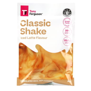 Tony Ferguson Classic Iced Latte Sachet 56g