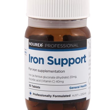 Nourex Professional Iron Support 30 tablets