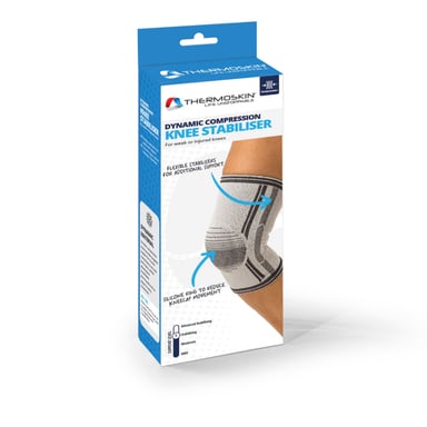 Thermoskin Dynamic Compression Knee Stabiliser Large 1 each