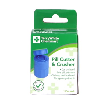 TerryWhite Chemmart Tablet Splitter And Crusher 4 in 1 - 1 pack