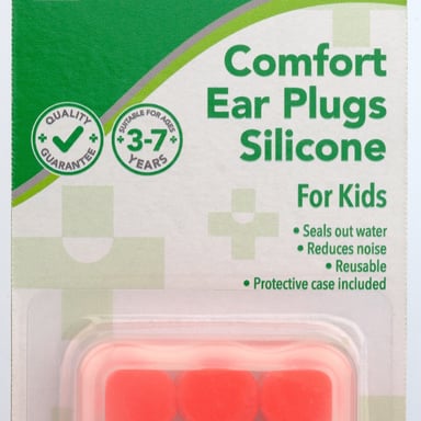 TerryWhite Chemmart Silicone Kids Ear Plugs 3 pairs