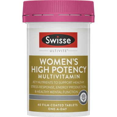 Swisse Ultivite Women's High Potency Multivitamin 40 tablets