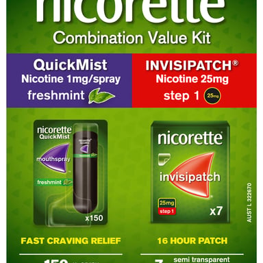 Nicorette Combination Value Kit 1 each