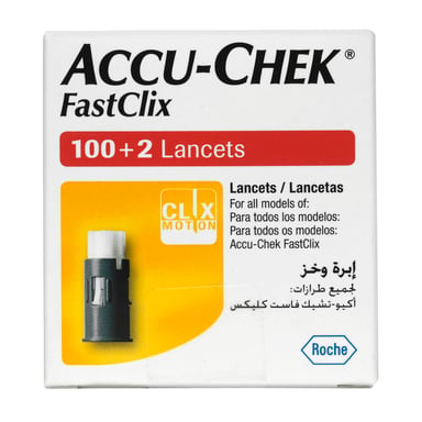 Accu-Chek Fast Clix 102 lancets