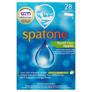 Spatone Liquid Iron Apple 28 sachets