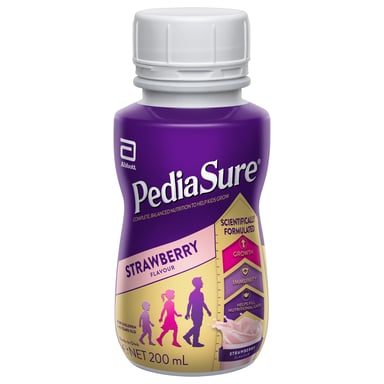 PediaSure Ready To Drink Bottle Strawberry 200ml