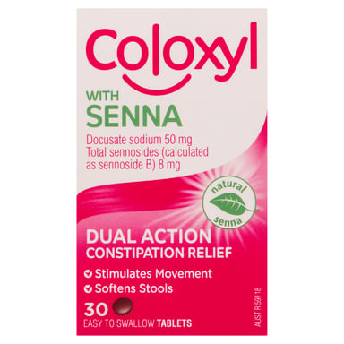 Coloxyl & Senna 30 tablets