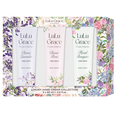 Lulu Grace Floral Collection Hand Cream 60Ml 3 piece