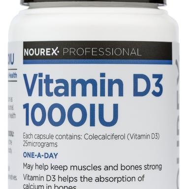 Nourex Professional Vitamin D 1000IU - 60 capsules