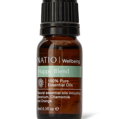 Natio Wellbeing Pure Essential Oil Blend - Happy 10ml