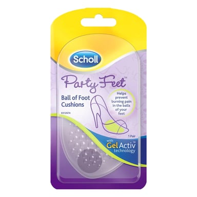 Scholl Party Feet Gel Cushions 1 pair