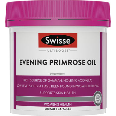 Swisse Ultiboost Evening Primrose Oil - 200 capsules