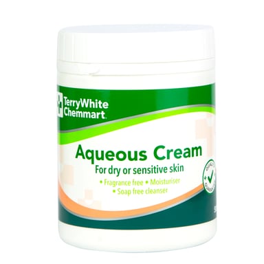 TerryWhite Chemmart Aqueous Cream 500g