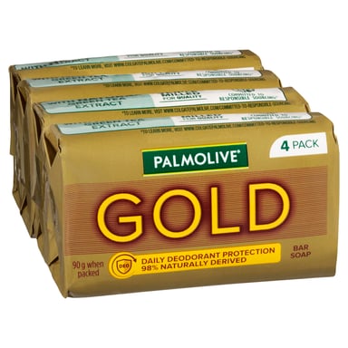 Palmolive Soap Gold 4 pack