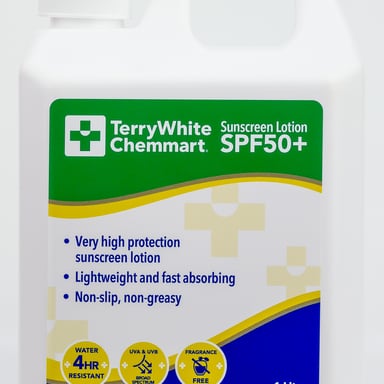 TerryWhite Chemmart Sunscreen SPF50+ - 1 litre
