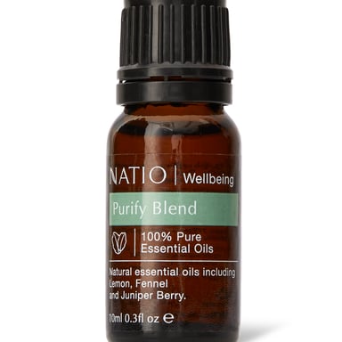 Natio Wellbeing Pure Essential Oil Blend - Purify 10ml