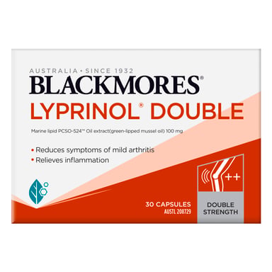 Blackmores Lyprinol Double Strength 30 capsules